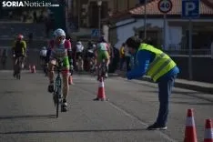 Una imagen de la prueba en Garray. /SN