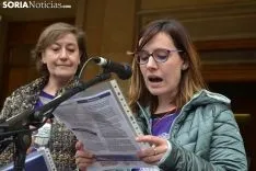 UGT y CCOO se concentran por la igualdad efectiva. 