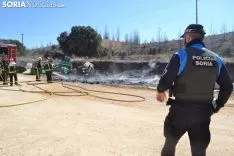 Una imagen de las labores de extinción. /SN
