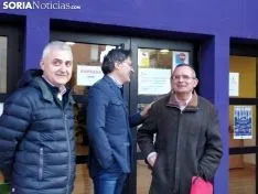 Igea, Saturnino y Santos hoy en Soria. 