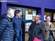 Igea, Saturnino y Santos hoy en Soria. 