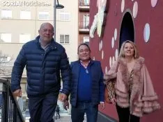Igea, Saturnino y Santos hoy en Soria. 