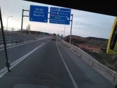 Soria parte dirección Madrid.
