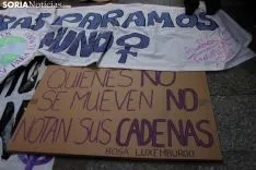 Manifestación del 8-M en la capital de Soria 2019. SN