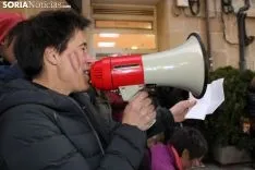 Manifestación del 8-M en la capital de Soria 2019. SN