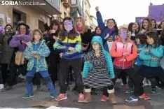 Manifestación del 8-M en la capital de Soria 2019. SN
