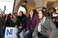 Manifestación del 8-M en la capital de Soria 2019. SN