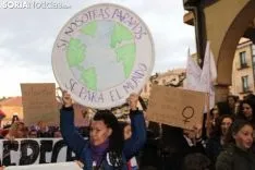 Manifestación del 8-M en la capital de Soria 2019. SN