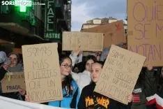 Manifestación del 8-M en la capital de Soria 2019. SN