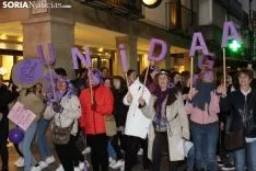 Manifestación del 8-M en la capital de Soria 2019. SN