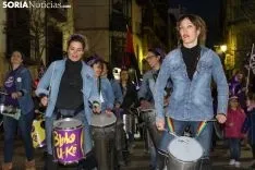 Manifestación del 8-M en la capital de Soria 2019. SN