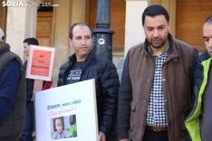 El Colectivo Musulmán se ha reivindicado en la plaza Mayor de Soria. SN
