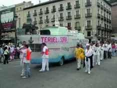 Foto 4 - As&iacute; fue la manifestaci&oacute;n de la Soria Ya y Teruel Existe en Madrid en 2003