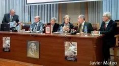 Una imagen de la presentación del libro. 