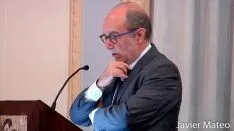 Una imagen de la presentación del libro. 