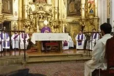 Una imagen de la celebración del rito. /SN