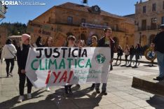 Concentración de Juventud Soriana por el Clima. 