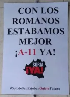 Foto 3 - Galer&iacute;a: Los mejores carteles de la manifestaci&oacute;n de la Espa&ntilde;a Vaciada