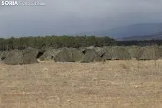 Militares en Garray. Jasmín Malvesado.
