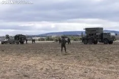 Militares en Garray. Jasmín Malvesado.