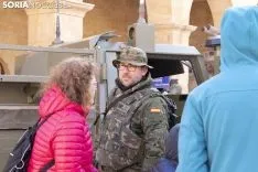 El ejercito toma la Plaza Mayor. Jasmín Malvesado