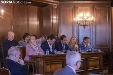 Pleno del Ayuntamiento de Soria. /Jasmín Malvesado.