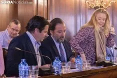Pleno del Ayuntamiento de Soria. /Jasmín Malvesado.