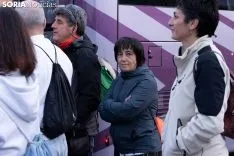 Foto 32 - Fotos: Los autobuses sorianos y el tren ya van camino a Madrid 