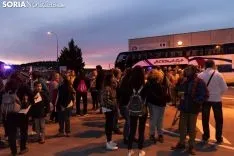 Foto 129 - Fotos: Los autobuses sorianos y el tren ya van camino a Madrid 