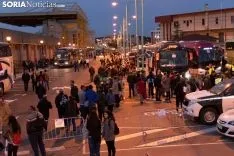 Foto 117 - Fotos: Los autobuses sorianos y el tren ya van camino a Madrid 