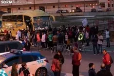 Foto 116 - Fotos: Los autobuses sorianos y el tren ya van camino a Madrid 