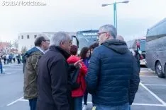 Foto 72 - Fotos: Los autobuses sorianos y el tren ya van camino a Madrid 