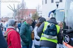 Foto 70 - Fotos: Los autobuses sorianos y el tren ya van camino a Madrid 