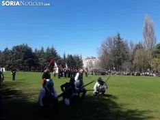Una imagen de la escenificación este sábado en la Dehesa. /M-Audiovisuales