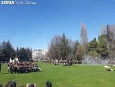 Una imagen de la escenificación este sábado en la Dehesa. /M-Audiovisuales