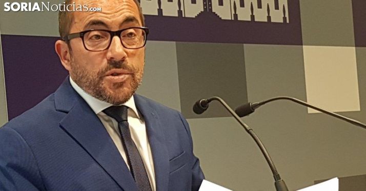 Luis Rey, presidente de la Diputación de Soria