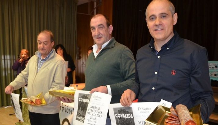 Ganadores del Concurso en la V Feria del Chorizo