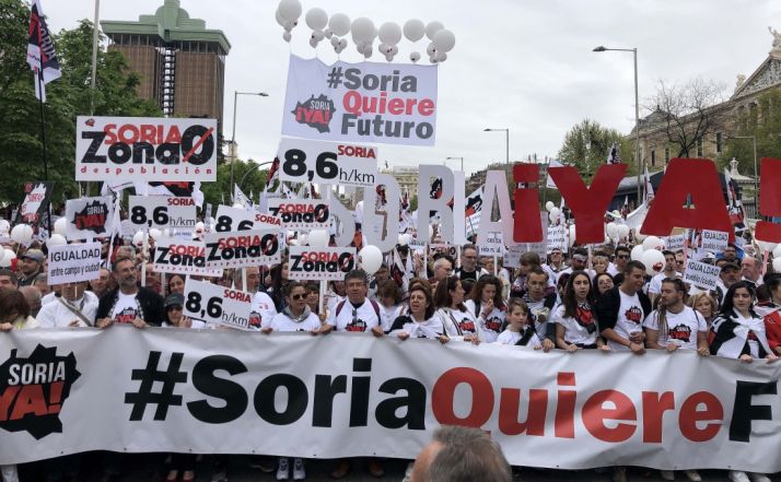 VÍDEO: El manifiesto de la Revuelta de la #EspañaVaciada: La despoblación es la antesala de la desertización