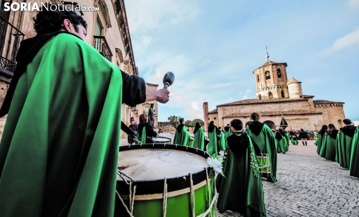 Una imagen de la Semana Santa en Almazán. /SN