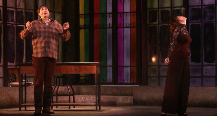 Una imagen de la puesta en escena. 