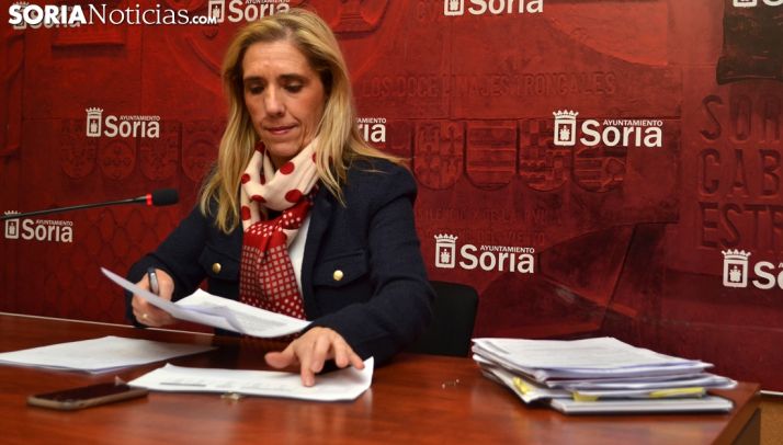 Teresa Valdenebro, esta tarde de martes. /SN