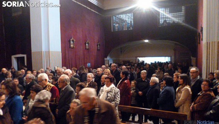 Imagen de archivo del templo con el coro al fondo. /SN