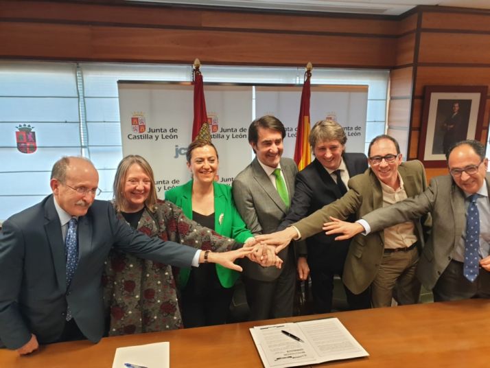 Se firma el convenio para la construcci&oacute;n de la nueva depuradora en Soria 