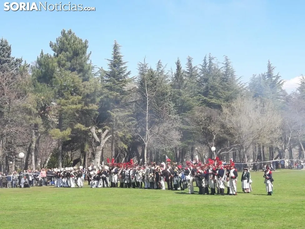 Una imagen de la escenificación este sábado en la Dehesa. /M-Audiovisuales