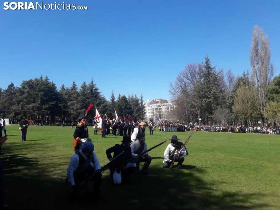 Una imagen de la escenificación este sábado en la Dehesa. /M-Audiovisuales