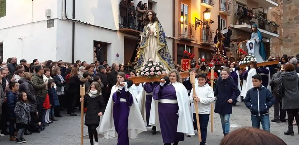 Viernes Santo en Ágreda. Ayuntamiento de Ágreda