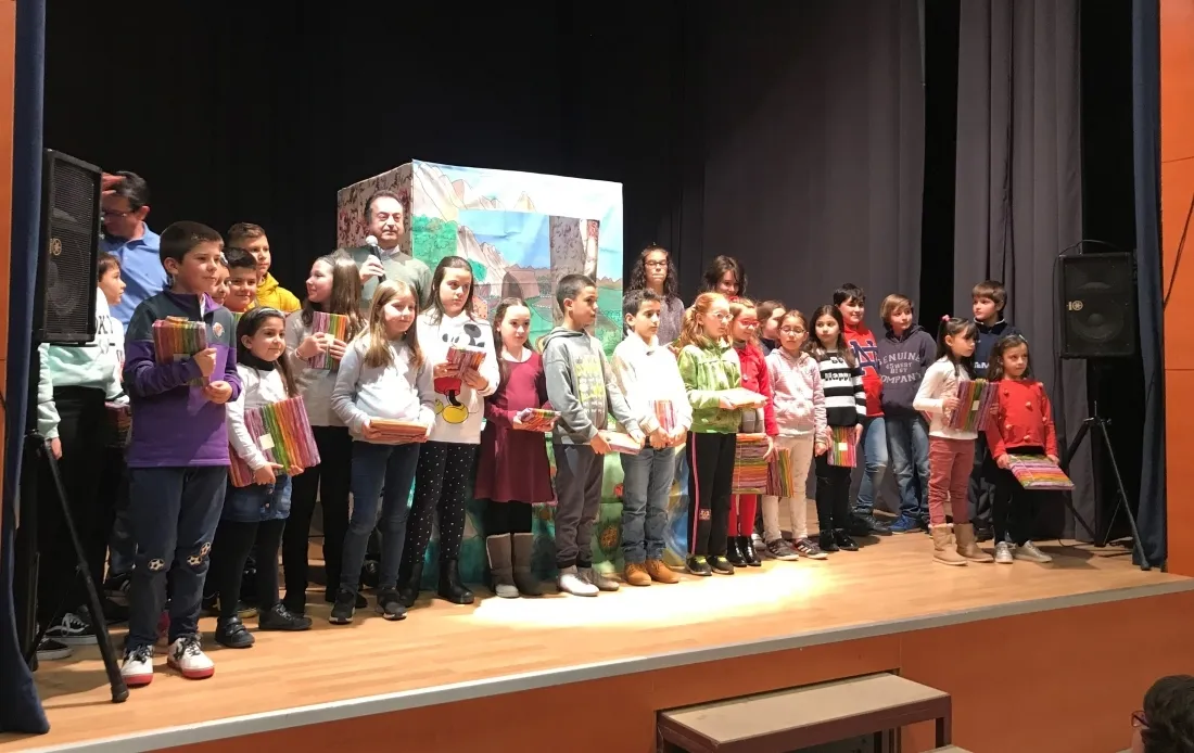 Una imagen de la entrega de los premios. 