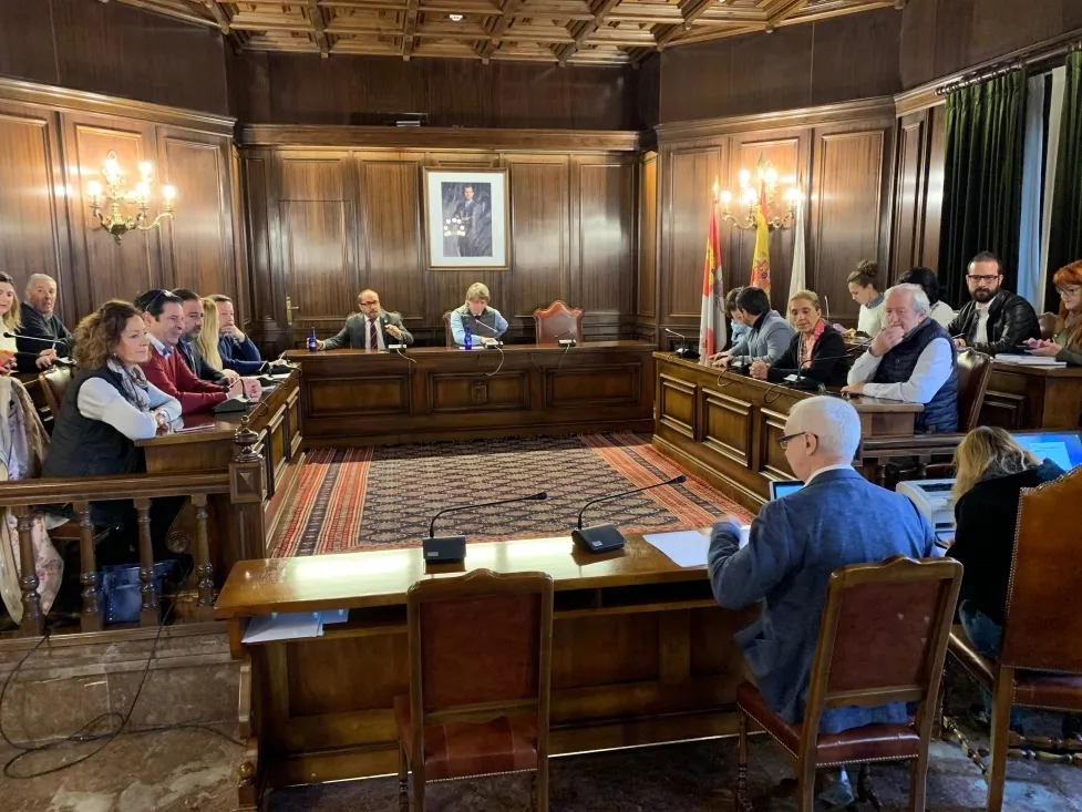 Pleno realizado hoy, lunes 1 de abril. 