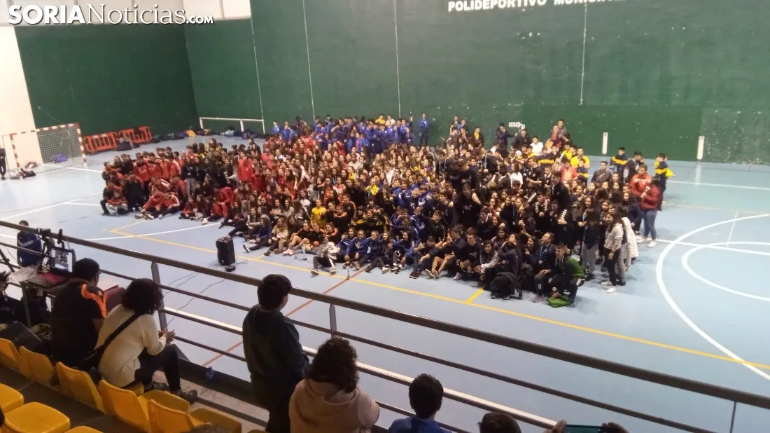 Una imagen de la entrega de trofeos en Ágreda. /SN