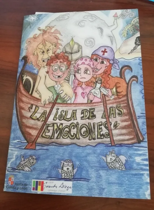 Foto 2 - Cuento colectivo para celebrar los diez a&ntilde;os del colegio de Golmayo